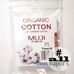 Органический хлопок Muji, 2 листа
