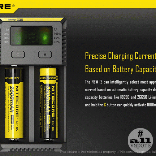 Зарядное устройство на 2 аккумулятора Nitecore i2 NEW-Фото 606
