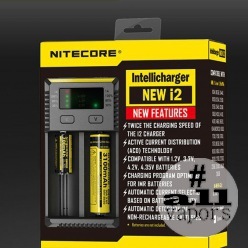 Зарядное устройство на 2 аккумулятора Nitecore i2 NEW