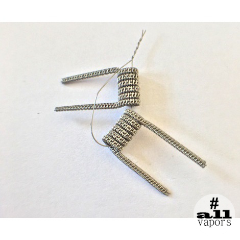 Staggered Fused Clapton 6 витков, 2 шт (№14)