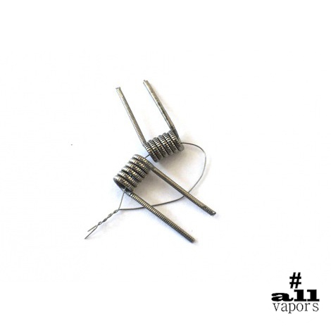 Fused clapton 6 вит.,кантал 0,3, 2 шт (№11)