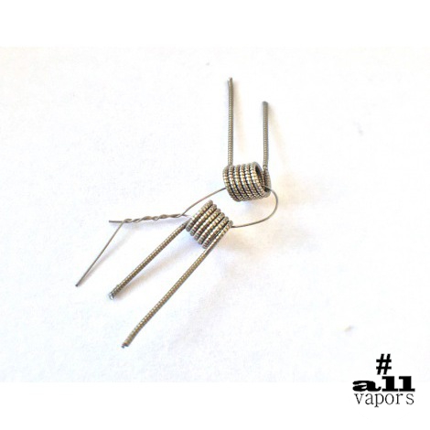 Clapton coil 6 витков, кантал 0,3, 2 шт (№7)