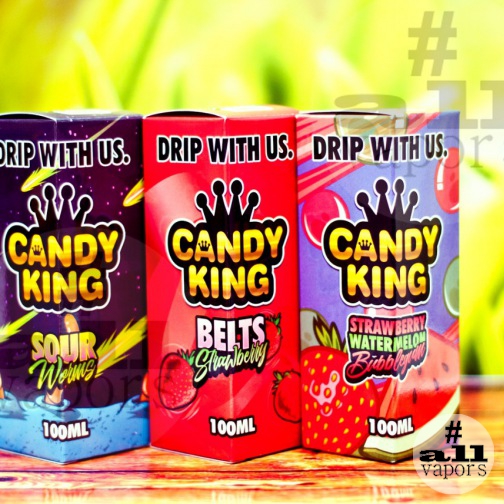 Candy King Sour Worms 100 мл.-Фото 873