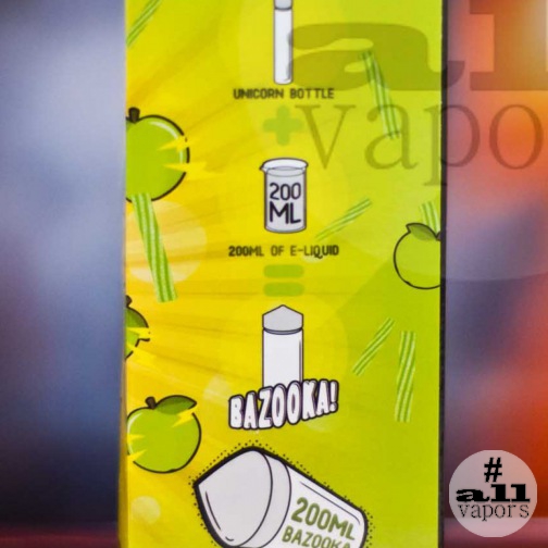 Bazooka Green Apple sour straws 200 мл
-Фото 909