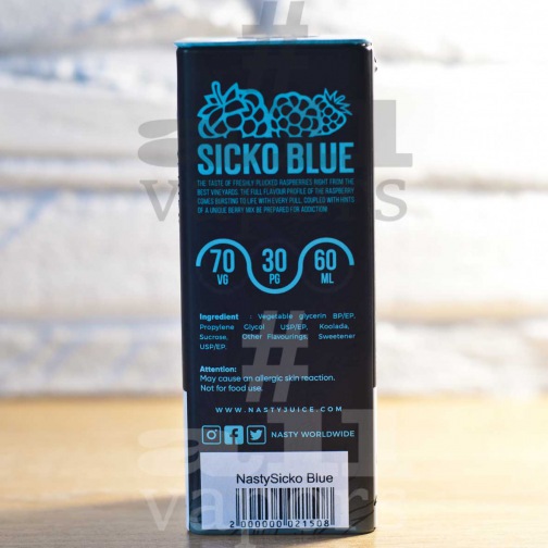 Nasty Juice Berry Series Sicko Blue 60 мл-Фото 1574