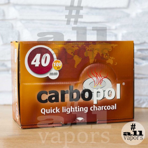Уголь Carbopol 40 мм (упаковка 100 таблеток)